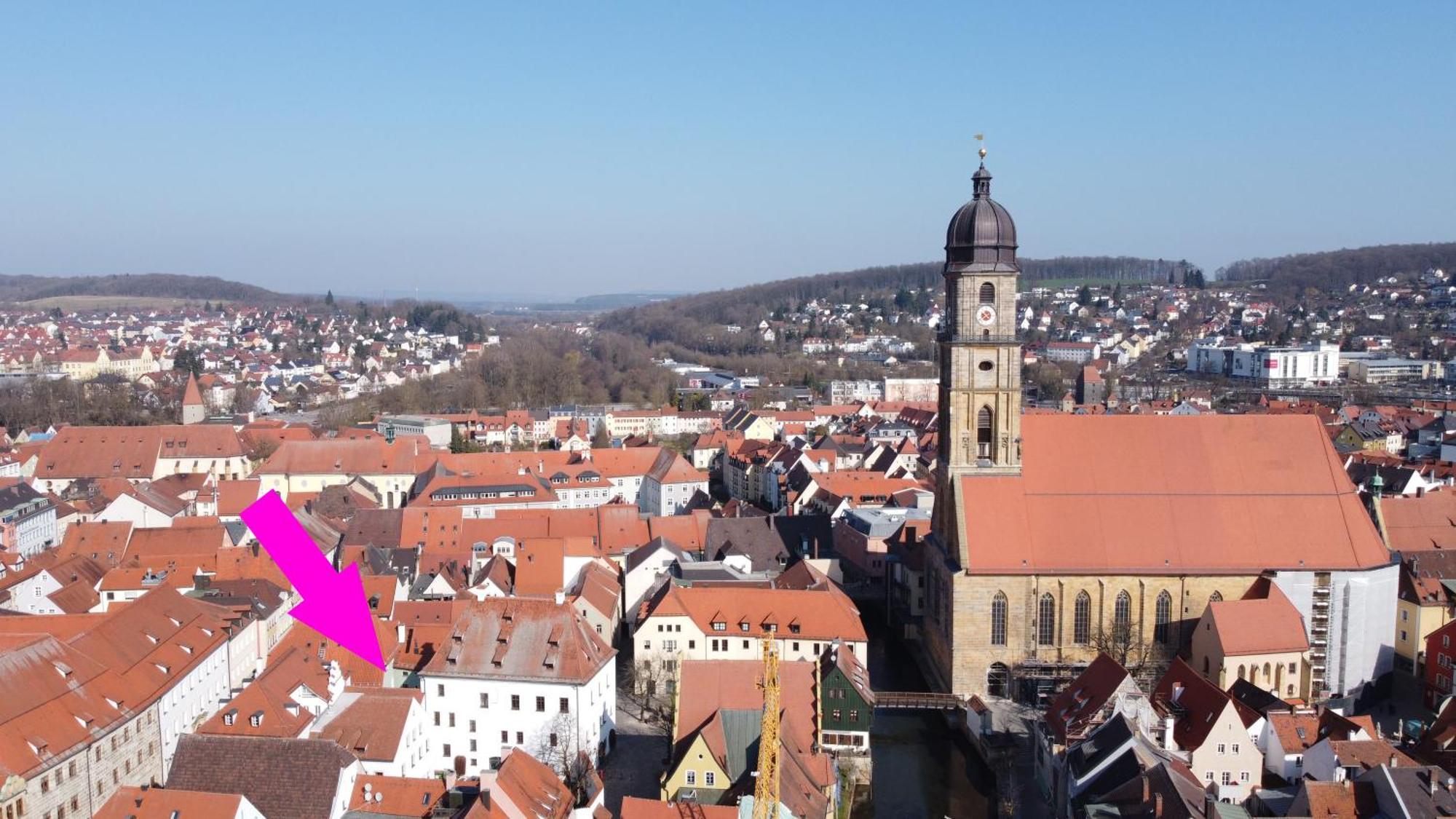 Der Schoenste Platz In Der Altstadt Amberg Dış mekan fotoğraf